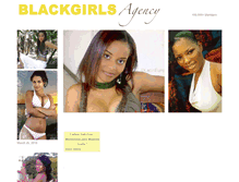 Tablet Screenshot of blackgirlsagency.com